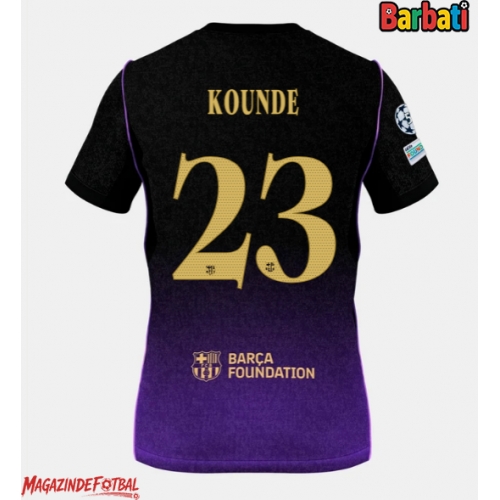 Barcelona Jules Kounde #23 Tricou Fotbal Replică 2026-27 Barbati Deplasare Barcelona Jules Kounde #23 Tricou Fotbal Replică 2026-27 Barbati Deplasare